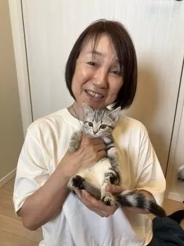 みんちゃん 様のお迎えした子猫