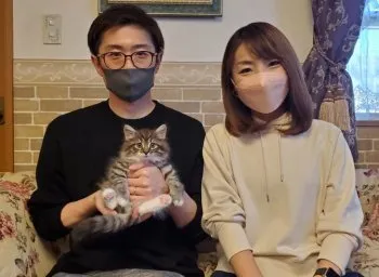 O.K 様のお迎えした子猫